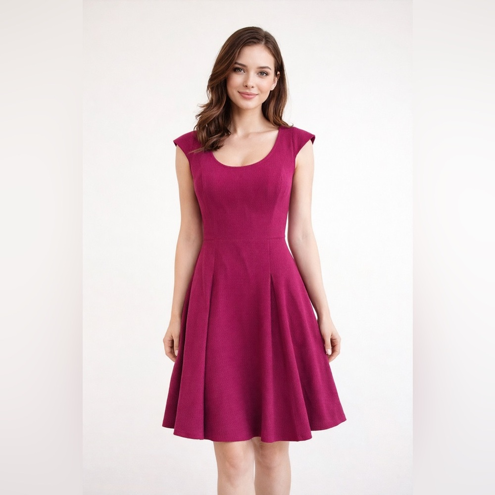 • Jay Godfrey • Fit and Flare Jacquard Mini Dress